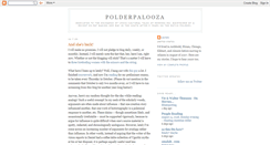 Desktop Screenshot of polderpalooza.blogspot.com