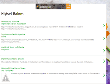 Tablet Screenshot of kisiselguzellik.blogspot.com