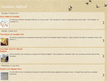 Tablet Screenshot of grainne-aldred.blogspot.com