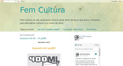 Desktop Screenshot of femcultura.blogspot.com