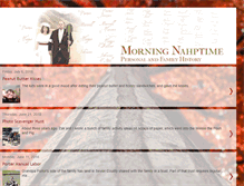 Tablet Screenshot of morningnahptime.blogspot.com