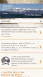 Mobile Screenshot of premioalpiapuane.blogspot.com