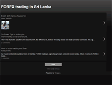 Tablet Screenshot of forextradinginsrilanka.blogspot.com