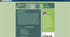 Desktop Screenshot of keepsakecurriculum.blogspot.com