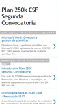 Mobile Screenshot of plan250kcsf2.blogspot.com