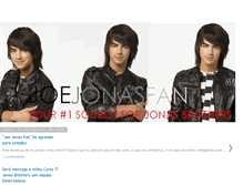 Tablet Screenshot of joejonasfan.blogspot.com