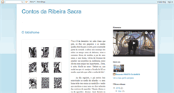 Desktop Screenshot of contosdaribeirasacra.blogspot.com