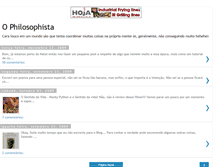 Tablet Screenshot of philosophista.blogspot.com