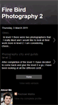 Mobile Screenshot of firebirdphotography2.blogspot.com
