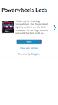 Mobile Screenshot of powerwheelsleds.blogspot.com