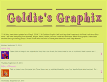 Tablet Screenshot of goldiesgraphix.blogspot.com