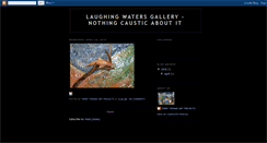 Desktop Screenshot of laughingwatersgallery.blogspot.com