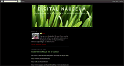 Desktop Screenshot of digitalnauseum.blogspot.com