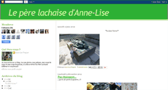 Desktop Screenshot of jeunefilleauperelachaise.blogspot.com