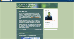 Desktop Screenshot of elmundodelalogistica.blogspot.com
