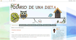 Desktop Screenshot of diariodeunadieta2010.blogspot.com