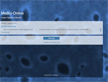 Tablet Screenshot of consultomedico-online.blogspot.com