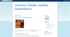 Desktop Screenshot of jamaicagoldenjubilee.blogspot.com