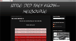 Desktop Screenshot of littledidtheyknow-melbourne.blogspot.com