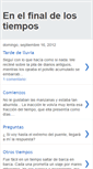 Mobile Screenshot of enelfinaldelostiempos.blogspot.com