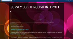 Desktop Screenshot of netjobsurvey.blogspot.com