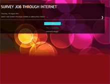 Tablet Screenshot of netjobsurvey.blogspot.com