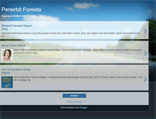 Tablet Screenshot of penerbitforesta.blogspot.com