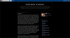 Desktop Screenshot of everbeeninbenin.blogspot.com