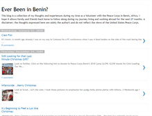 Tablet Screenshot of everbeeninbenin.blogspot.com