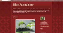 Desktop Screenshot of italoriospaisagismo.blogspot.com