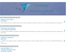 Tablet Screenshot of cantabriaeducacionylibertad.blogspot.com
