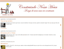 Tablet Screenshot of construindonossahouse.blogspot.com