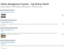 Tablet Screenshot of helmut-hackl.blogspot.com