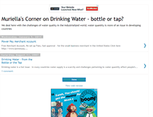 Tablet Screenshot of bottledwaterissues.blogspot.com