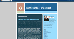 Desktop Screenshot of craignicol.blogspot.com