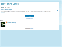 Tablet Screenshot of fatfadertoninglotion.blogspot.com