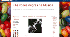 Desktop Screenshot of blackmusicblog.blogspot.com