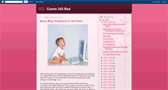 Desktop Screenshot of comm245red.blogspot.com