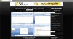Desktop Screenshot of msoffice2007fulldownload.blogspot.com