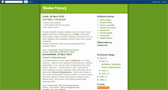 Desktop Screenshot of modnefryzury1.blogspot.com