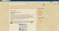 Desktop Screenshot of immerheiter.blogspot.com