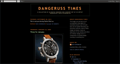 Desktop Screenshot of dangeruss-times.blogspot.com