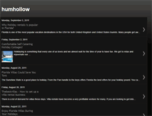 Tablet Screenshot of humhollow.blogspot.com