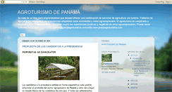 Desktop Screenshot of agroturismodepanama.blogspot.com