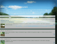 Tablet Screenshot of agroturismodepanama.blogspot.com