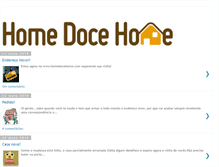 Tablet Screenshot of homedocehome.blogspot.com