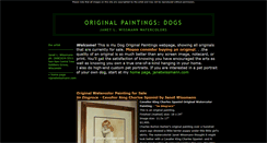 Desktop Screenshot of dogoriginalpaintings.blogspot.com