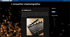 Desktop Screenshot of cineactualitat.blogspot.com