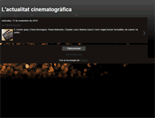 Tablet Screenshot of cineactualitat.blogspot.com