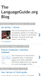 Mobile Screenshot of languageguideorg.blogspot.com